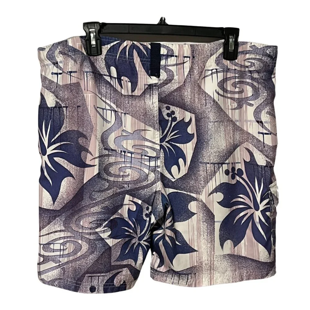 Men's NPB Newport Blue Company Swim Trunks Shorts Board Shorts 🏄 Size M